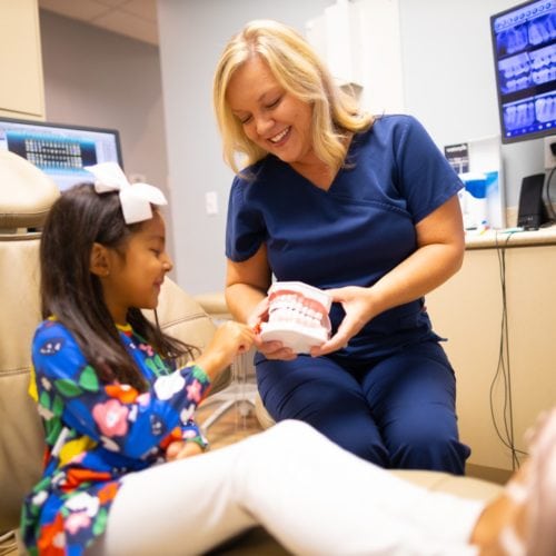 Staff Candids Beavers and Broomfield Dentistry 2020 Fayetteville Arkansas Dentist 66 500x500 - Our Philosophy | Beavers & Broomsfield in Fayetteville, AR